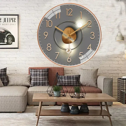 Avelena | SilentTime – Digitale Wanduhr im klassischen Stil