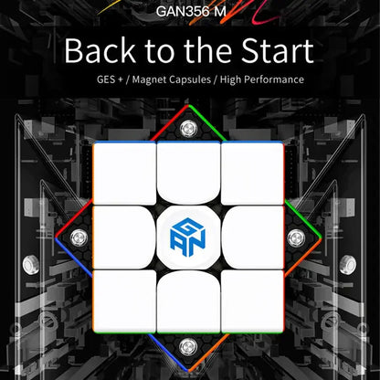 Avelena | Magnetischer 3X3 Speed Cube - Professionelles Ges Magic Puzzle Spielzeug