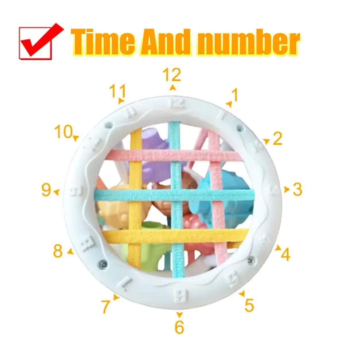 Avelena | Montessori Form Sortier-Sensorik-Würfel für frühes Lernen und Entwicklung von motorischen Fähigkeiten