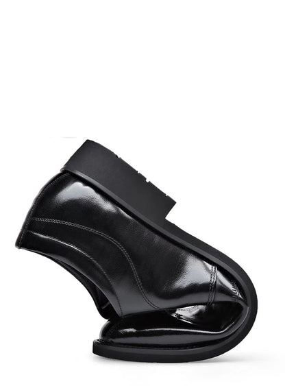 Avelena | Herren Leder Schuhe Stilvolle Herren Schuhe Spitz Oxford Hochzeit Leder Herren Dress Schuhe Gentleman Büro Mann Schuh