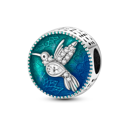 Avelena | 925 Silber Goldener Leopard Charms Perlen Bunte Chamäleon Nashorn Löwe Skarabäus Katze Anhänger Passend für Original Pandora Armband Schmuck