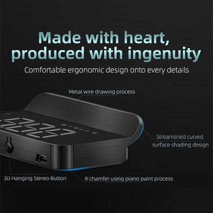 Avelena | Auto Windschutzscheibe HUD Geschwindigkeitsmesser Projektor