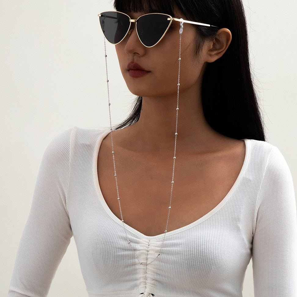 Avelena | Perlen Sonnenbrillen Kette Brillen Halter