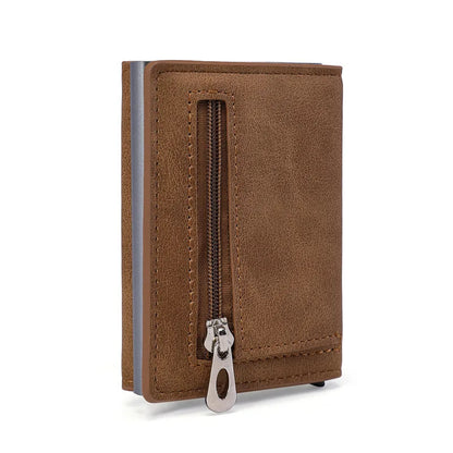 Avelena | Rfid Pu Leder Geldbörse Herren Anti-Magnetisch Organizer Geldbörse