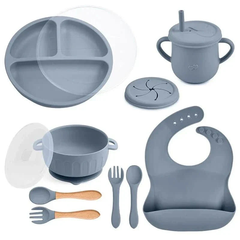 Avelena | Buntes und sicheres Geschirrset für Babys und Kleinkinder