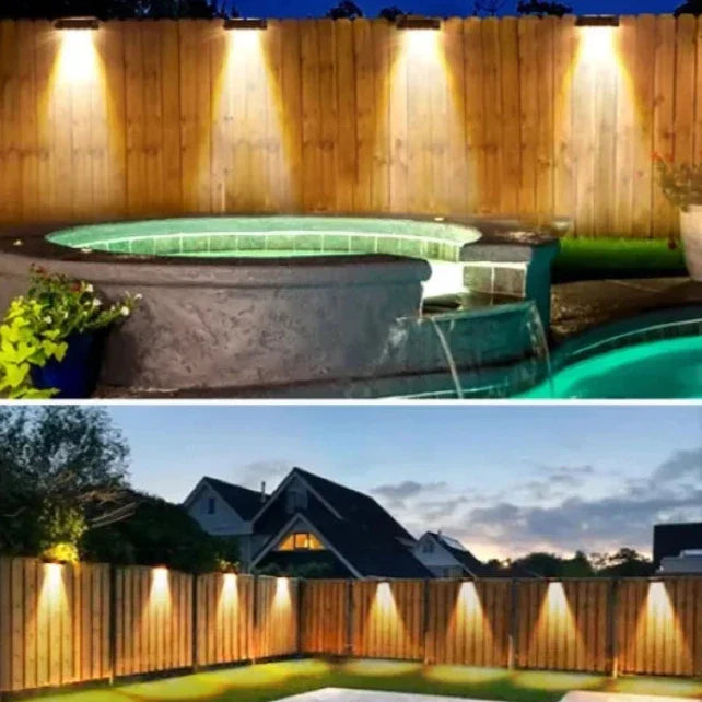 Avelena | EcoRadiance Solar-Akzentleuchten 2er-Set | Außenbeleuchtung | Energieeffizient | Dekoratives Licht für Garten & Terrasse