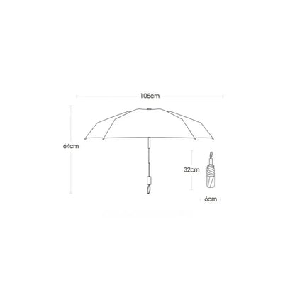 Avelena | WeatherGuard – Wind- und wasserdichter Taschenschirm