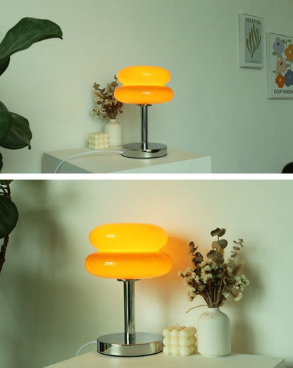 Avelena | Macaron Glas Retro-Modern Dimminglampe