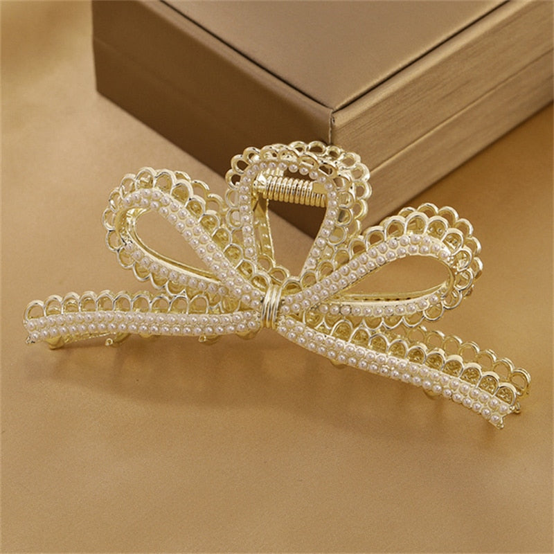 Avelena | Korea Perle Strass Haarnadel