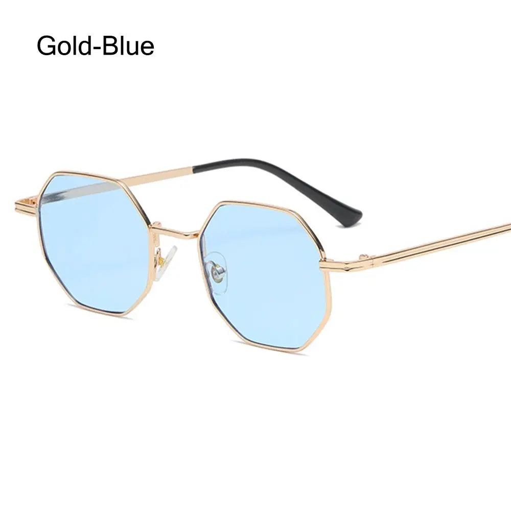 Avelena | Polygon Metall Quadrat Sonnenbrille