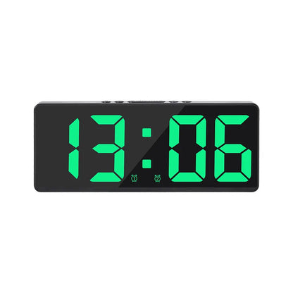 Avelena | Led Uhr Stilvolle Wecker mit Nachtmodus