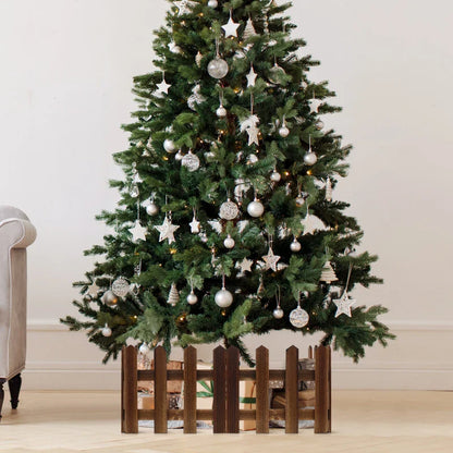 Avelena | Dekorativer Holz Gartenzaun für Beete und Außenbereiche