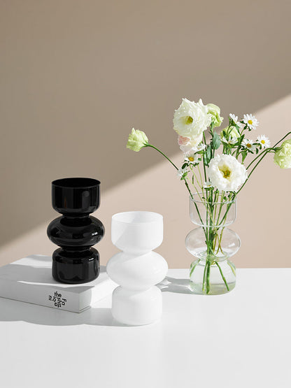 Avelena | Glas Tier Vase - Mehrfarben