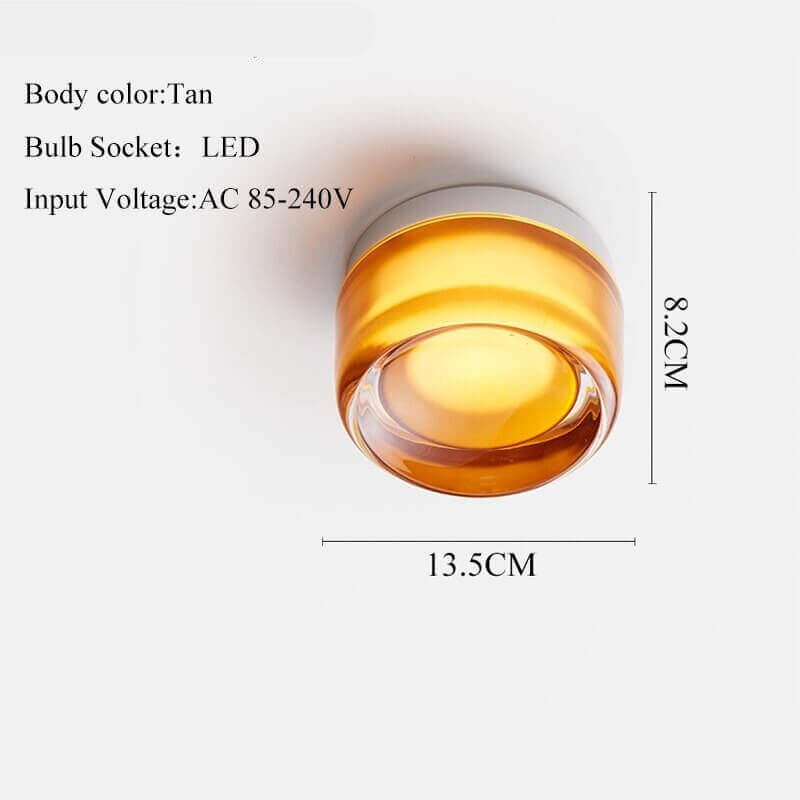 Avelena | Futuristische und einzigartige solide Plexiglas-Wandleuchte