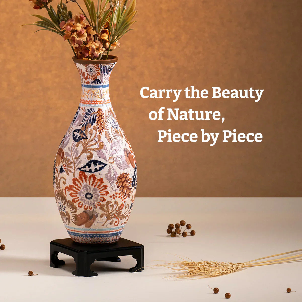 Avelena | Puzzlevase 160-Teile 3D Gebogene Vase Puzzle