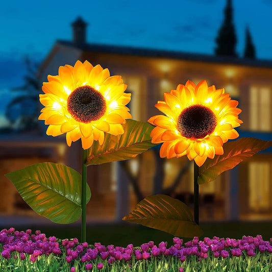 Avelena | Solar-Sonnenblumen: Wasserdichte Gartenerfreude