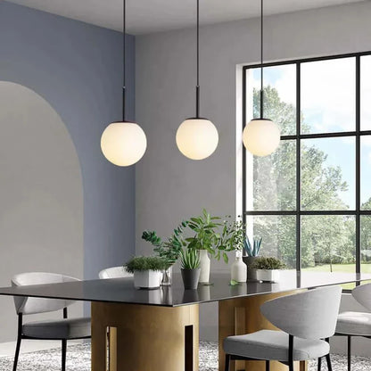 Avelena | Mid-Century Modern Glas Ball Pendelleuchte