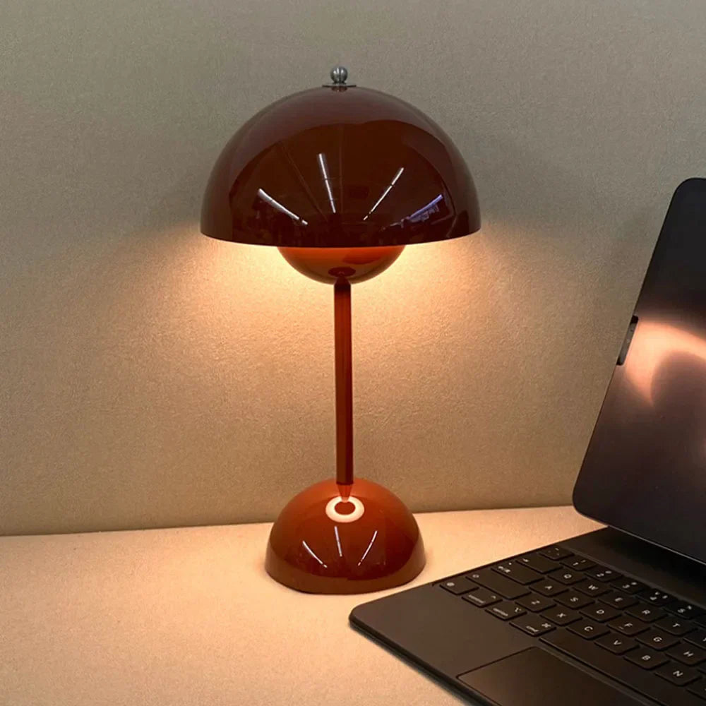 Avelena | Verstellbare Helligkeit Blumenpottlampe - Italienische wiederaufladbare Tischlampe VP3
