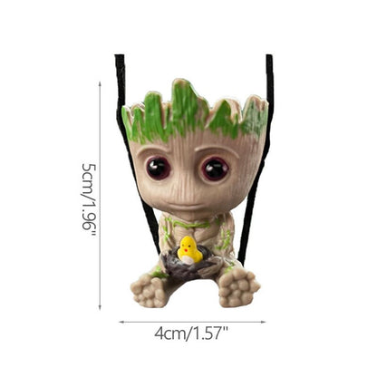 Avelena | Cartoon Groot Miniaturfigur: Verspielte Bürodekoration