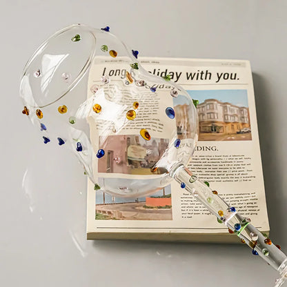 Avelena | Bunte Punkte Weinglas