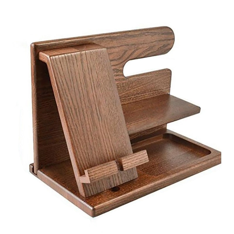 Avelena | Stylischer Holzorganizer für Geräte