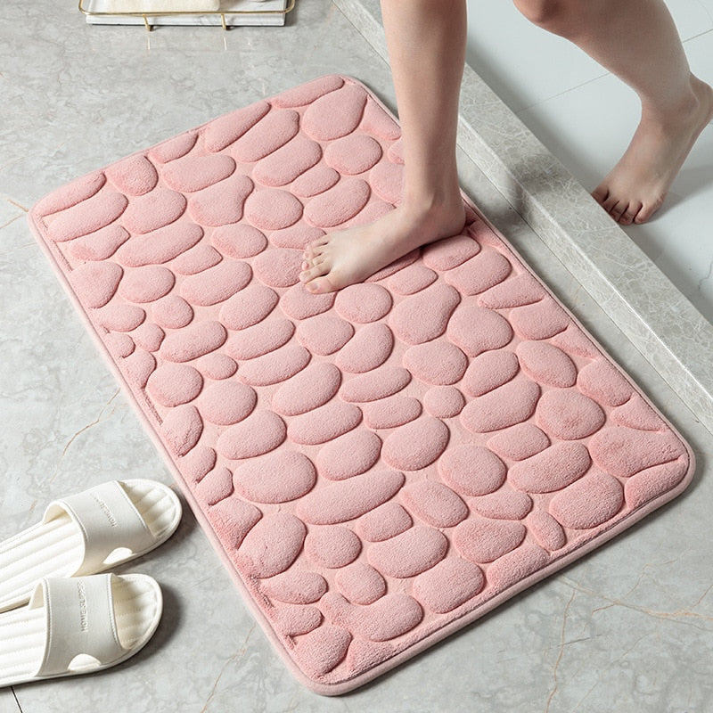 Avelena | Relief Badematte Rutschfest Und Memory-Schaum