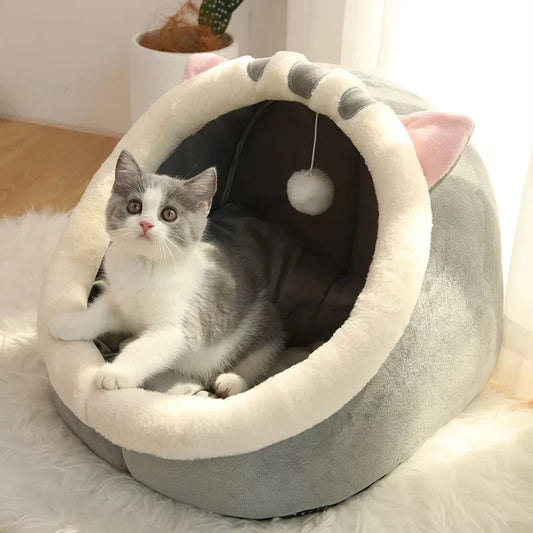 Avelena | Zelt Höhlenbett für Katzen und kleine Hunde