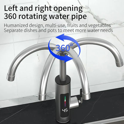 Avelena | Aqualis Elektrischer Küchenwasserhahn – Sofort heißes Wasser in Sekunden