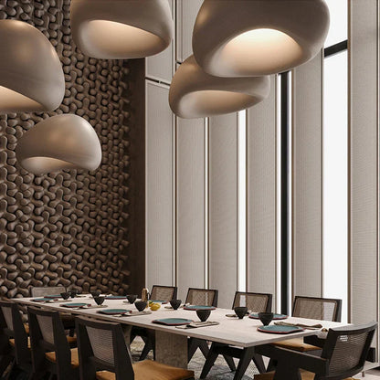 Avelena | ZenGlow Wabi Sabi Pendelleuchte | Minimalistisches Design | Elegante Hängeleuchte für Wohnzimmer & Esszimmer