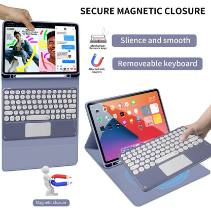 Avelena | Süße Rundfarbe Tastatur mit Touchpad