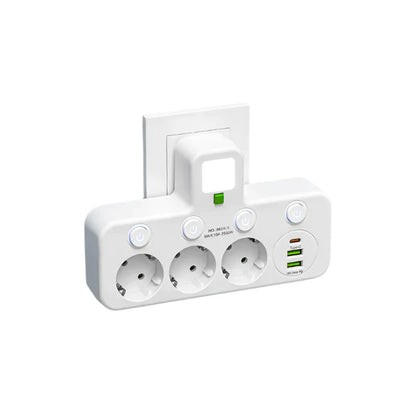 Avelena | VoltSafe | Multi-Steckdose – Sichere Ladung für alle Geräte