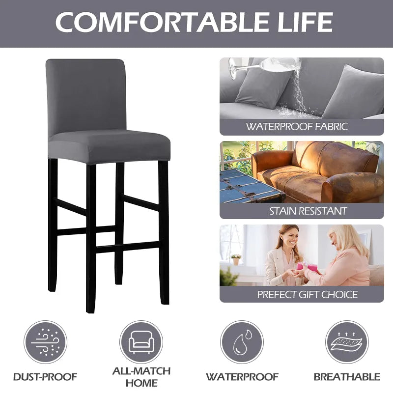 Avelena | Barstuhl-Stretchbezug