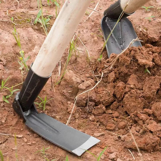 Avelena | Terracura Gartenhacke | Kompakt & Robust | Aus Manganstahl | Für Unkraut & Erdarbeiten