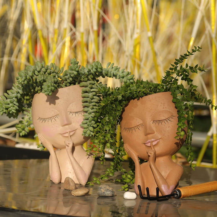 Avelena | Bloombeaut Gesicht Blume Topf