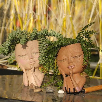 Avelena | Bloombeaut Gesicht Blume Topf