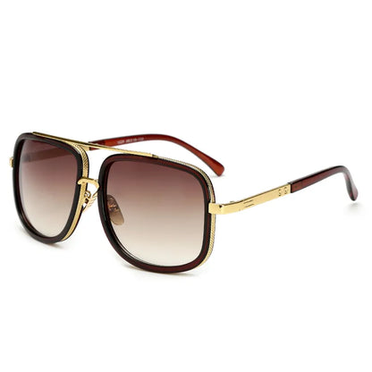 Avelena | Metalllegierung Spiegel Uv400 Fahren Sonnenbrille
