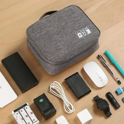 Avelena | TascaFlex Organizer | Reise-Kabeltasche & Gadget-Case | Wasserabweisend & Vielseitig | Oxford-Gewebe
