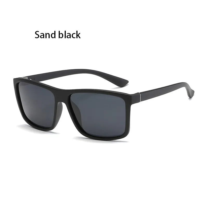 Avelena | Herren Klassiker Rechteckige Uv400 Polarisierte Strandsonnenbrille