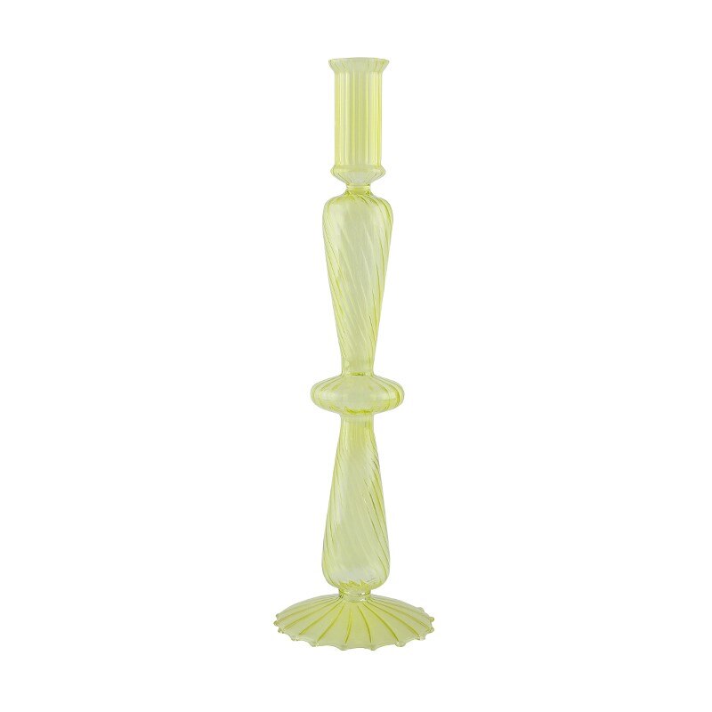 Avelena | Glas Kerzenhalter Pastell