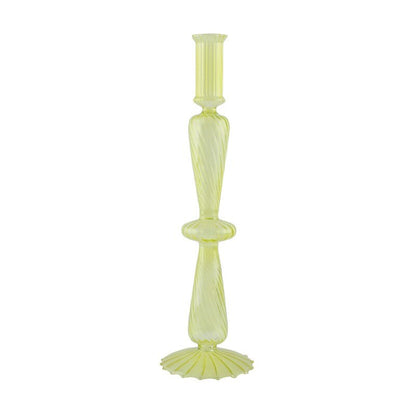 Avelena | Glas Kerzenhalter Pastell