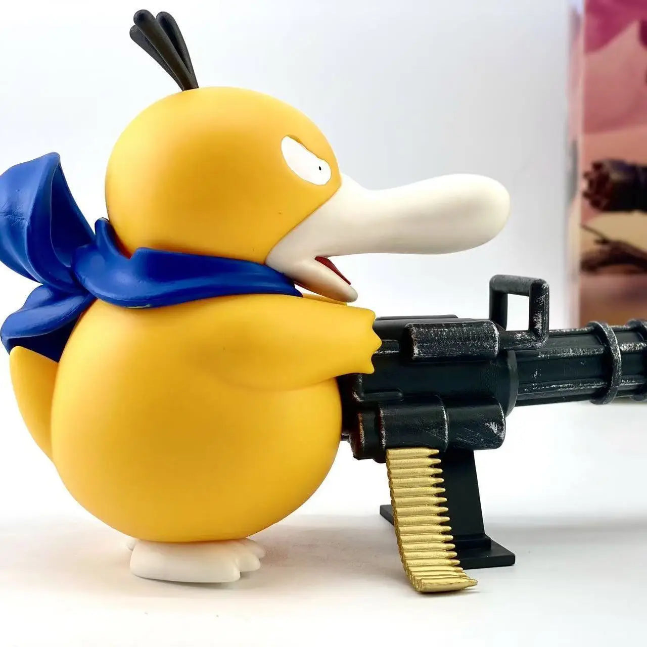 Avelena | Psyduck Gatling Gun Figur Spielzeug