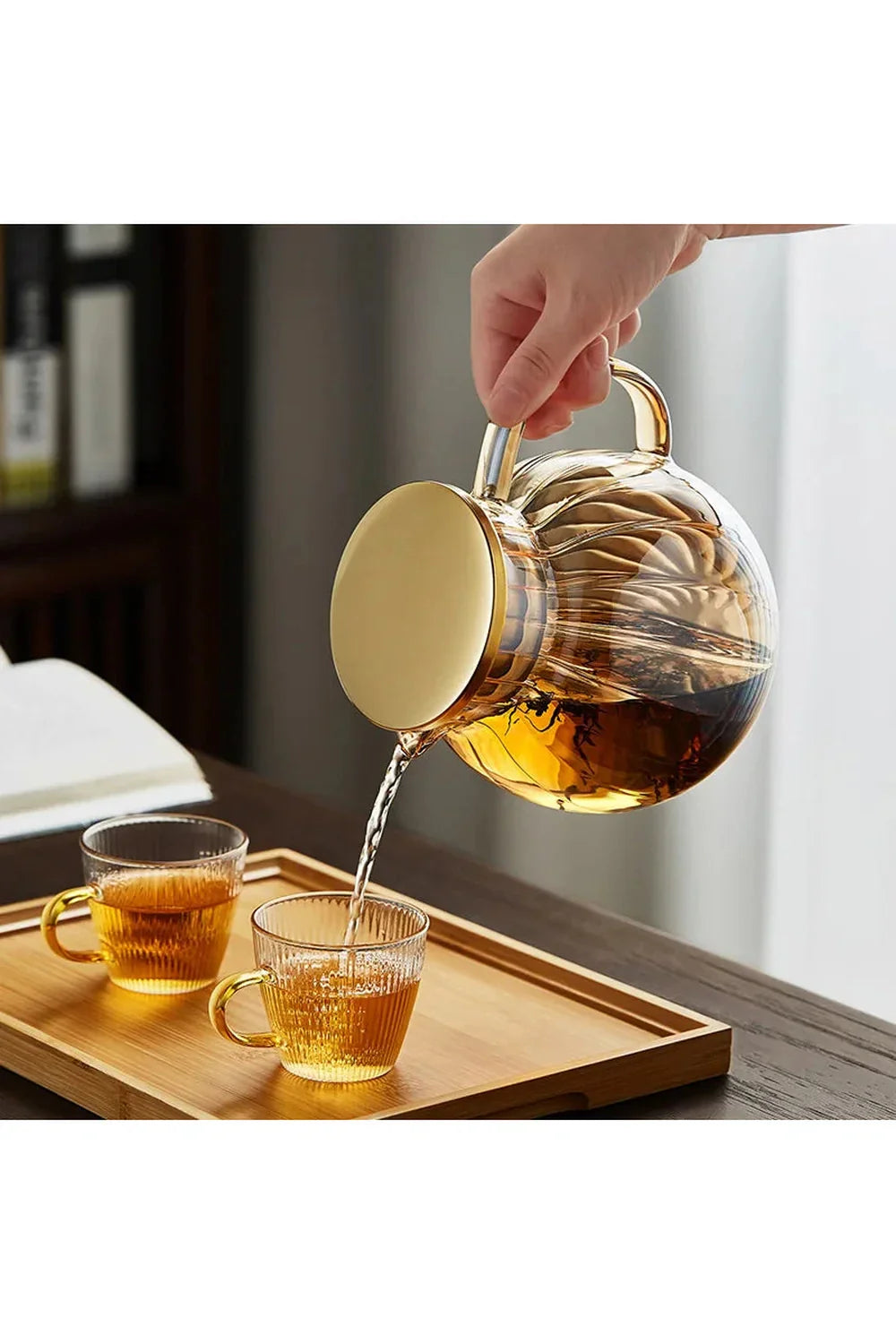 Avelena | Glas Teekanne Infuser Set