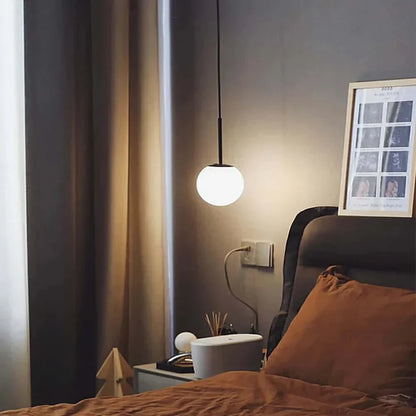 Avelena | Mid-Century Modern Glas Ball Pendelleuchte