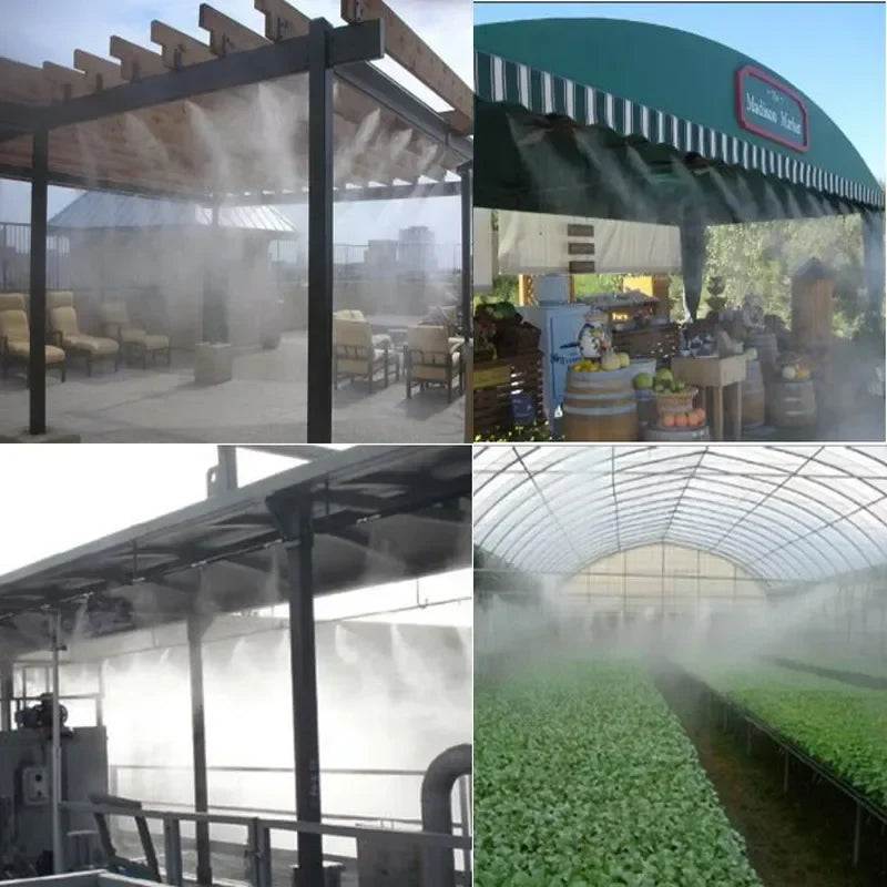 Avelena | Bewässerungssystem für den Garten – Tropfbewässerung Kit mit Einstellbarem Sprühkopf und Zubehör