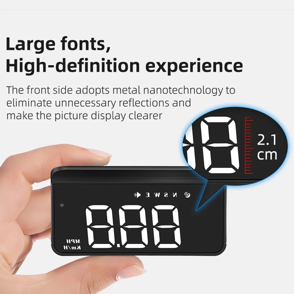 Avelena | Auto Windschutzscheibe HUD Geschwindigkeitsmesser Projektor