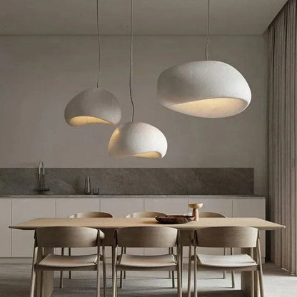 Avelena | ZenGlow Wabi Sabi Pendelleuchte | Minimalistisches Design | Elegante Hängeleuchte für Wohnzimmer & Esszimmer