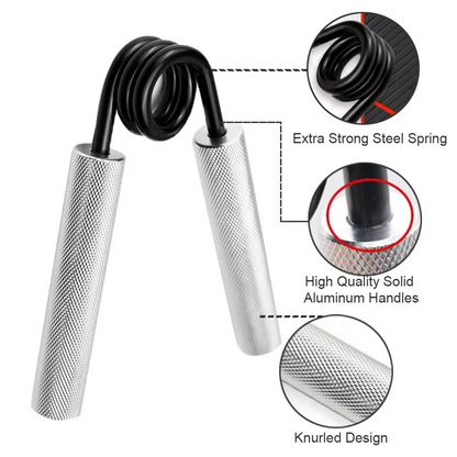 Avelena | Verstellbarer Aluminium-Handgriff-Stärke-Trainer für Finger- und Armfitness