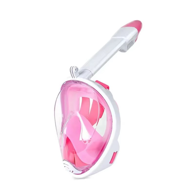 Avelena | Vollgesichts-Trocken-Schnorchel-Tauchmaske zum Schwimmen und Schnorcheln