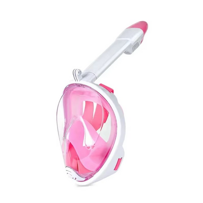 Avelena | Vollgesichts-Trocken-Schnorchel-Tauchmaske zum Schwimmen und Schnorcheln