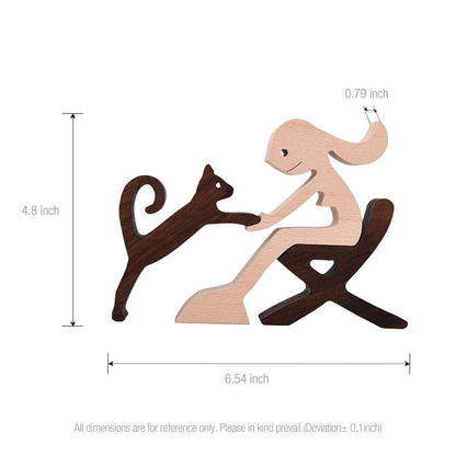 Avelena | Dänische Holztiere Ornamente